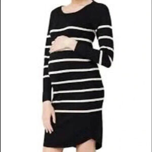Mom’s the Word Maternity sweater dress EUC XS
